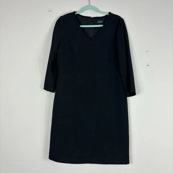 Tahari Arthur S. Levine Black Tunic Dress size 8 - Picture 1 of 10